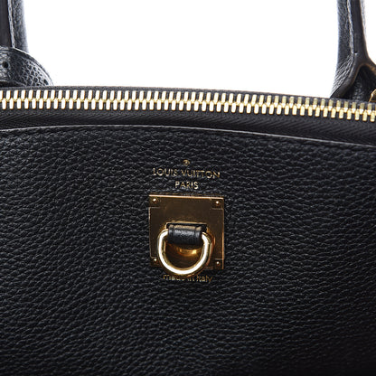 Louis Vuitton Calfskin City Steamer MM Magnolia Black 5 of 11
