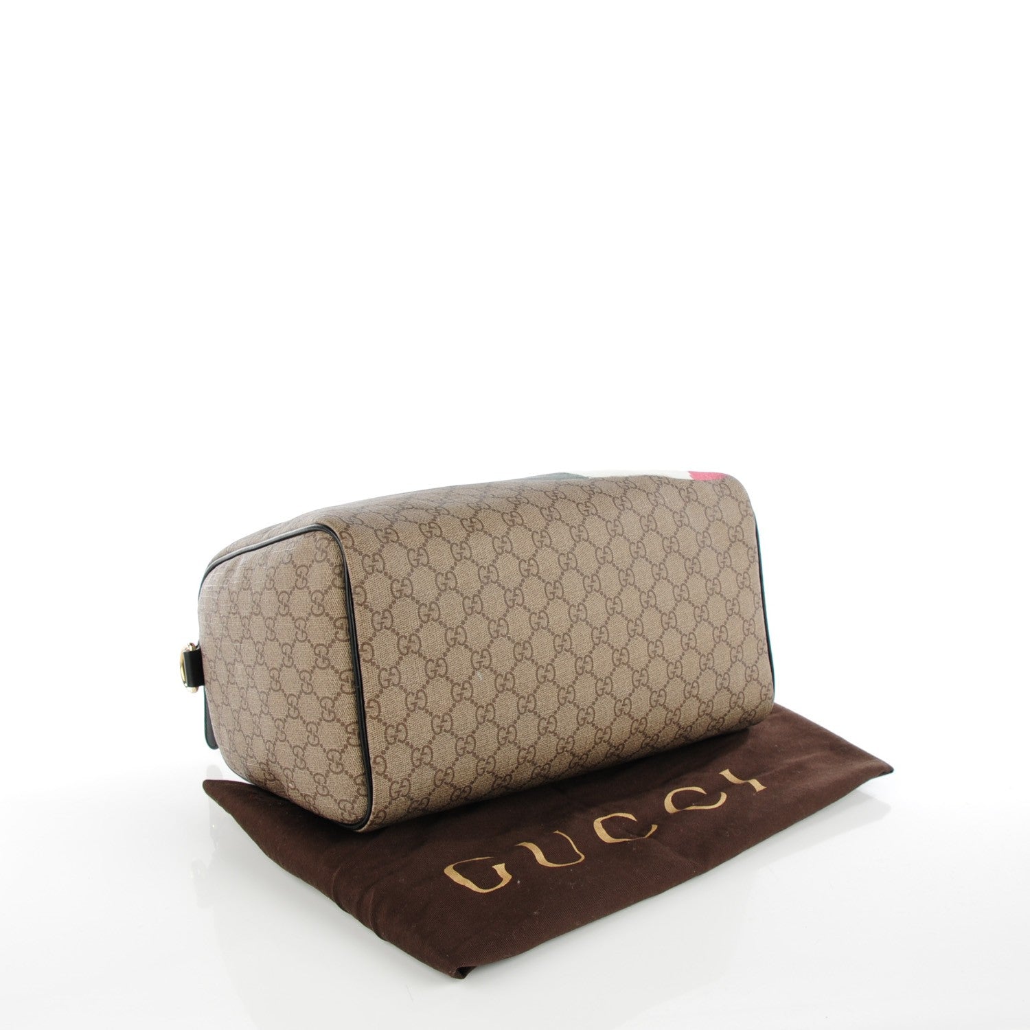 Gucci Monogram Medium Boston Italian GG Flag Unicef 4 of 7