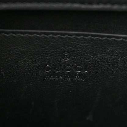 Gucci New Canvas Charisma Calfskin Crystal GG Monogram Mini Diana Tote Black 6 of 12