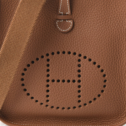 Hermes Taurillon Clemence Evelyne TPM Gold 9 of 10