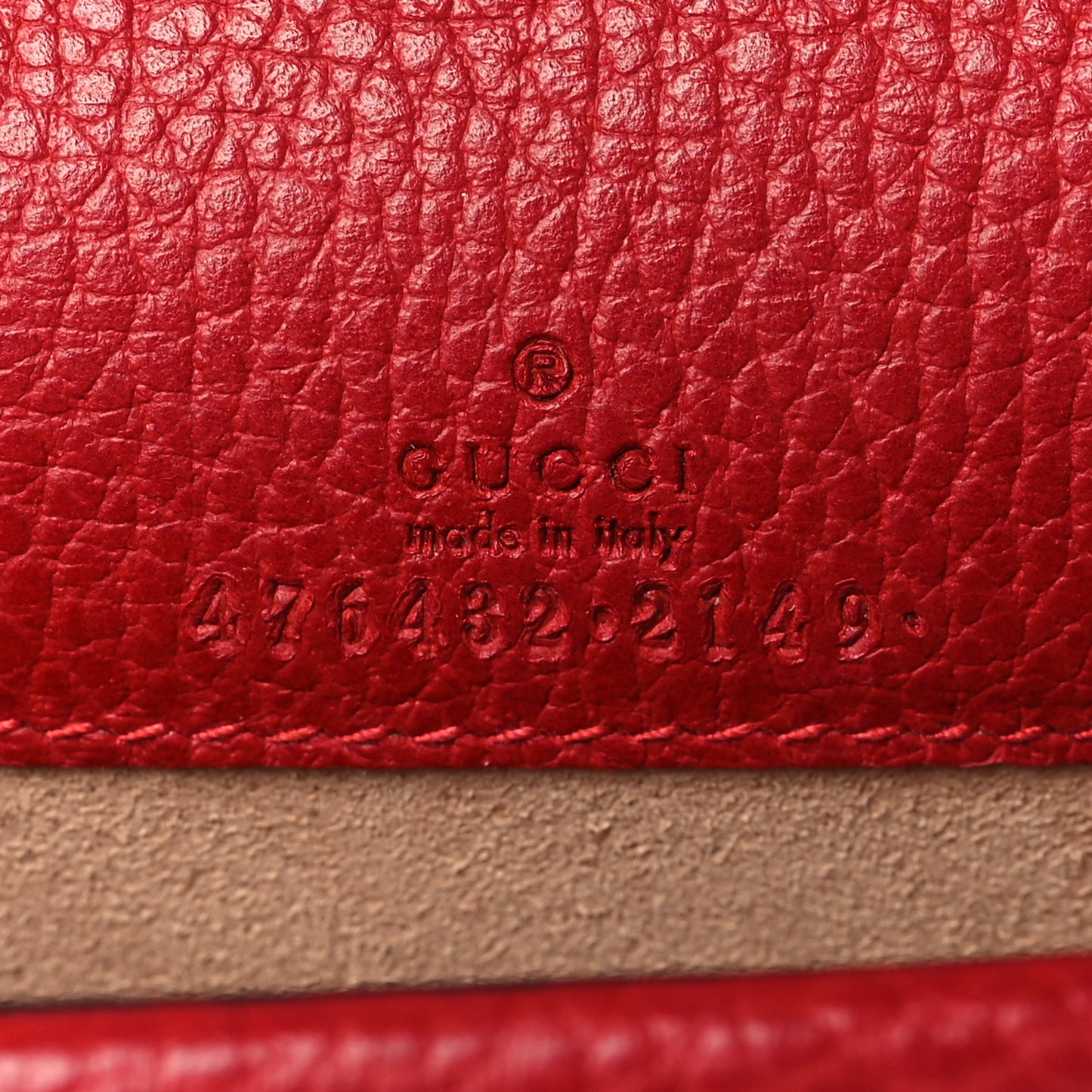 Calfskin Super Mini Dionysus Shoulder Bag Hibiscus Red