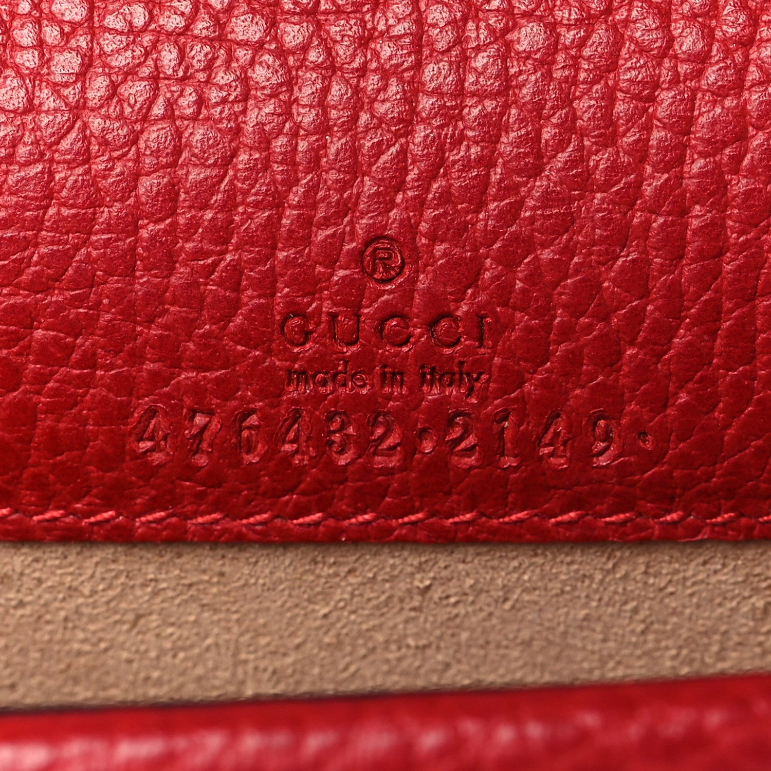 Gucci Calfskin Super Mini Dionysus Shoulder Bag Hibiscus Red 6 of 8