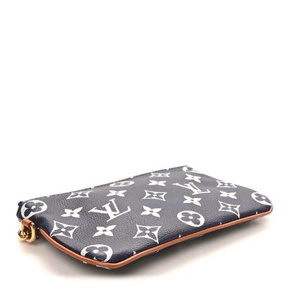 Louis Vuitton Calfskin Monogram Speedy P9 Bandouliere 30 Pochette Indigo 4 of 6