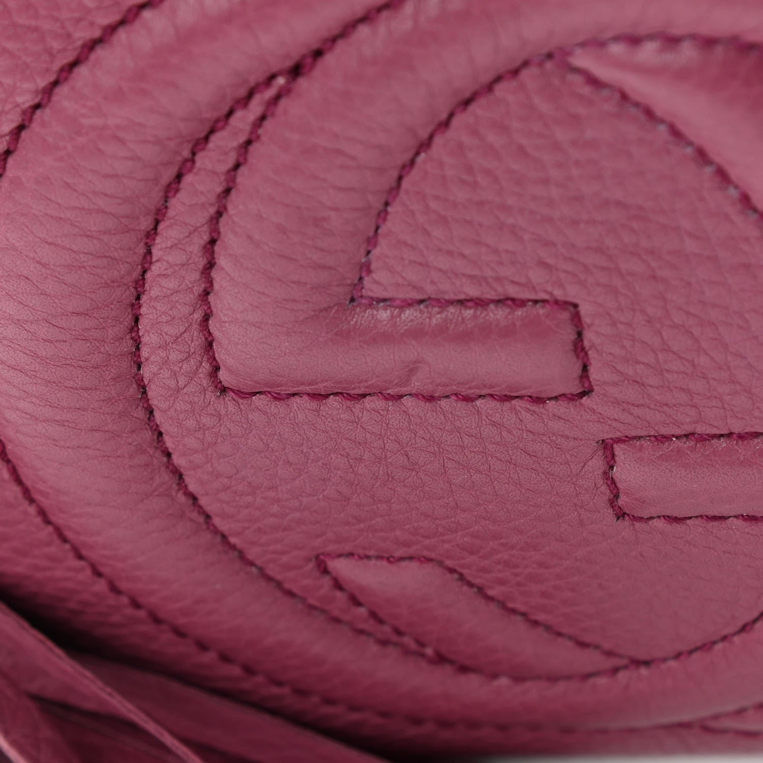 Gucci Pebbled Calfskin Small Soho Disco Bag Peonia Flower 10 of 10