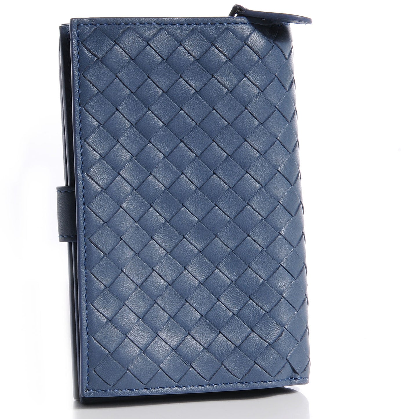 Nappa Intrecciato Continental Wallet Krim