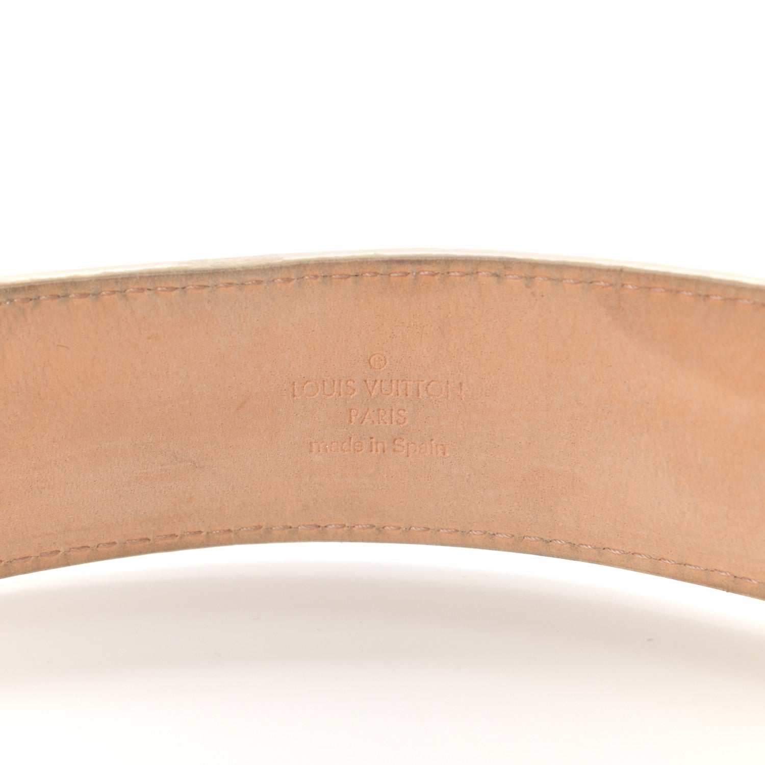 Louis Vuitton Damier Azur LV Initiales Belt 100 40 3 of 7