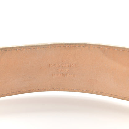 Louis Vuitton Damier Azur LV Initiales Belt 100 40 3 of 7