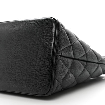 Chanel Caviar Quilted Medallion Tote Black 10 of 13