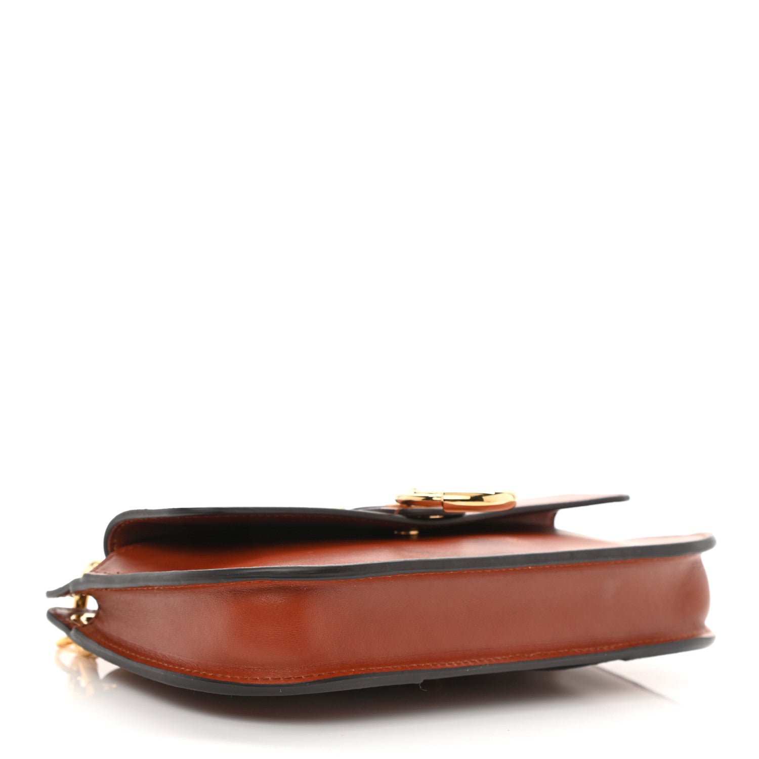 Chloe Calfskin Tess Mini Crossbody Bag Sepia Brown 4 of 9