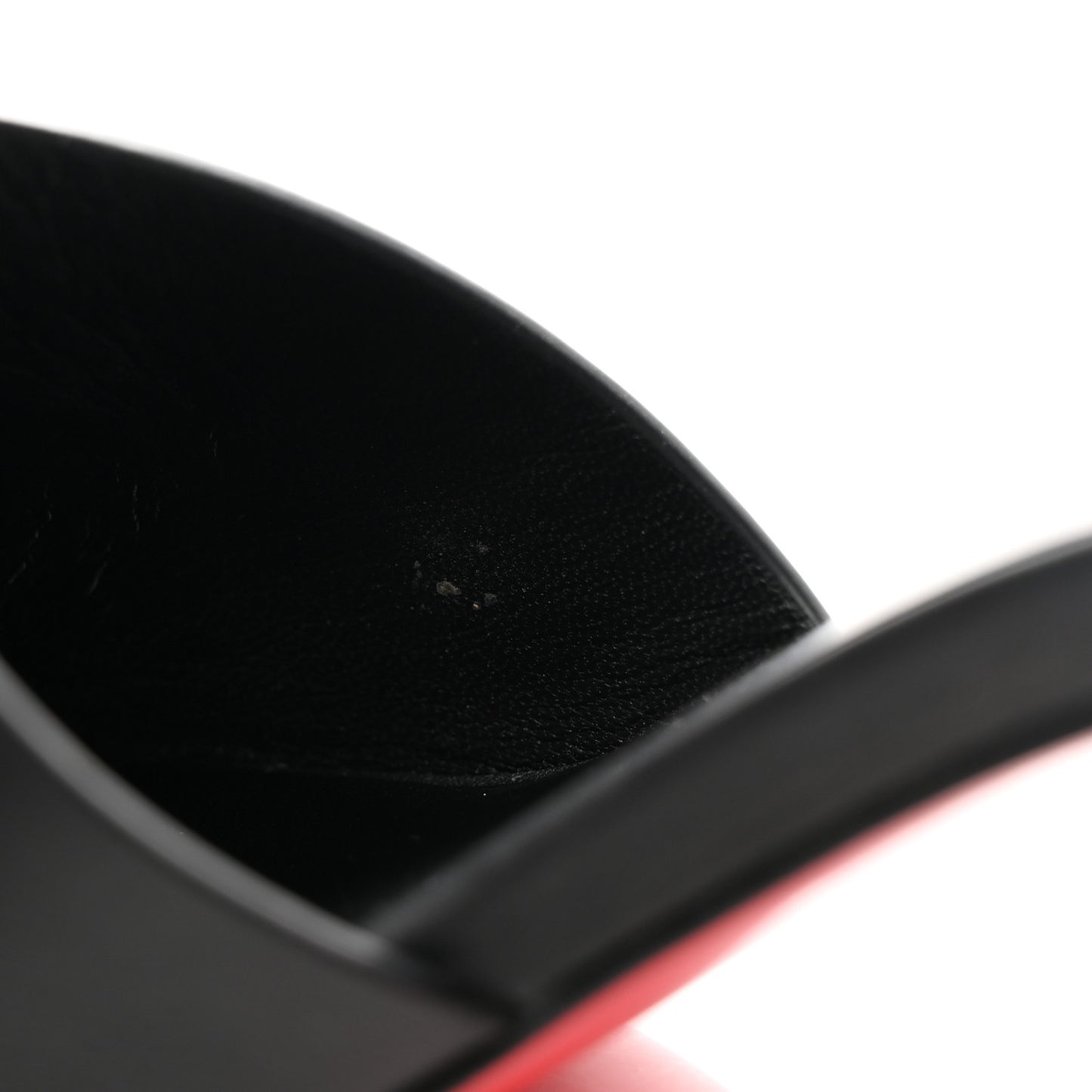 Calfskin Logo Embossed So CL 55 Mule 37.5 Black