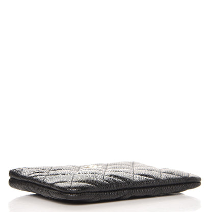Chanel Caviar Quilted Small Cosmetic Case Black 4 of 8
