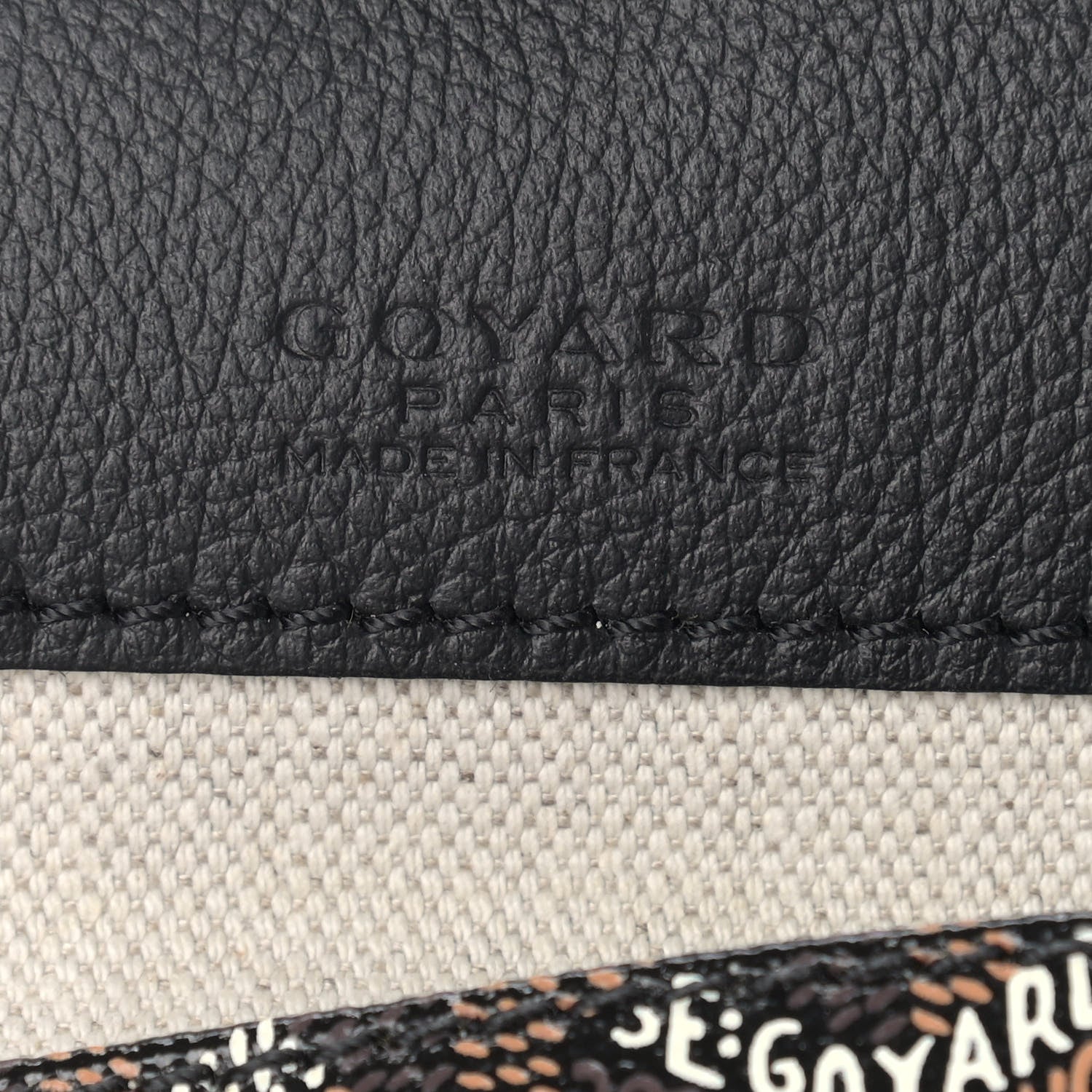 Goyard Goyardine Saint Louis GM Black 6 of 10
