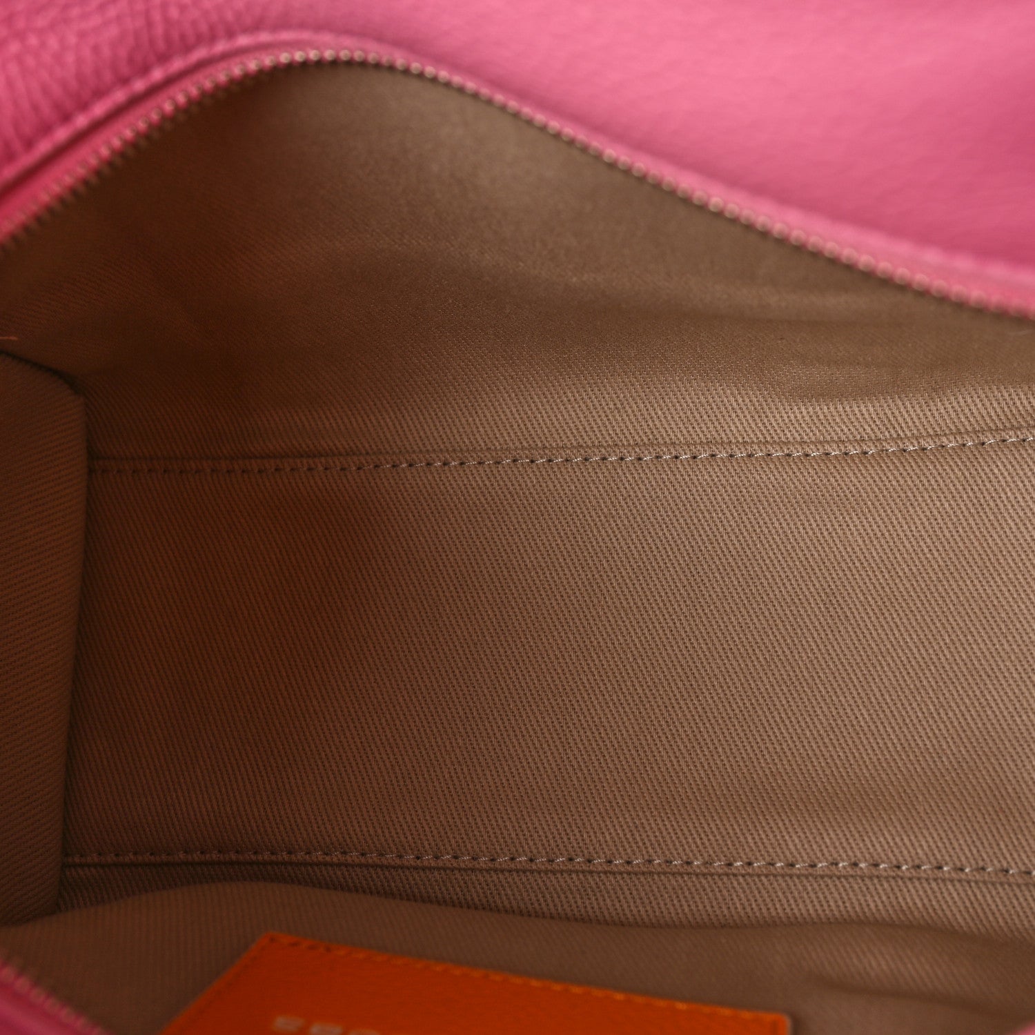 Marc Jacobs Grained Calfskin Small The Tote Bag Pink Orange 5 of 8