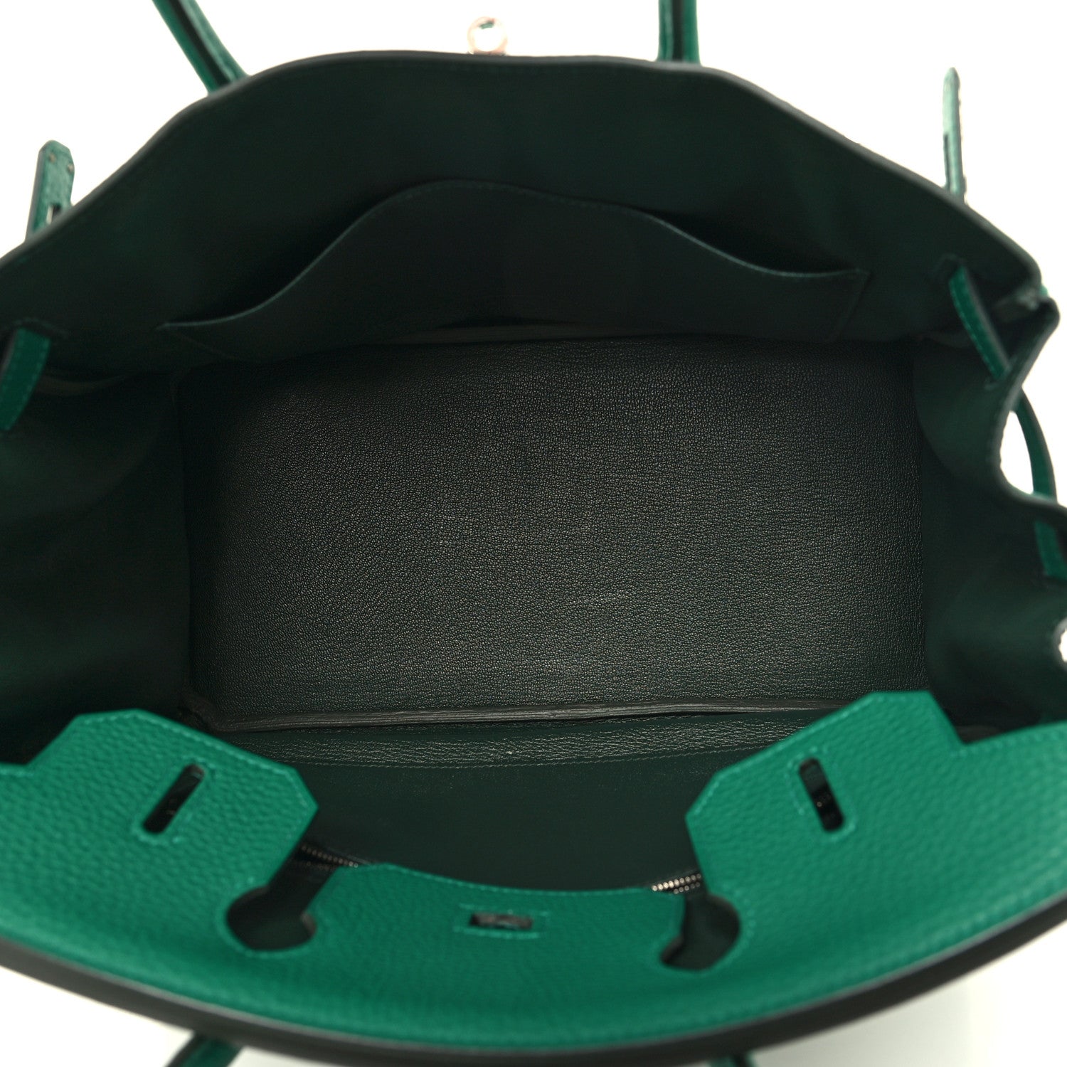 Hermes Togo Verson Birkin 30 Vert Vertigo Vert Fonce 5 of 12