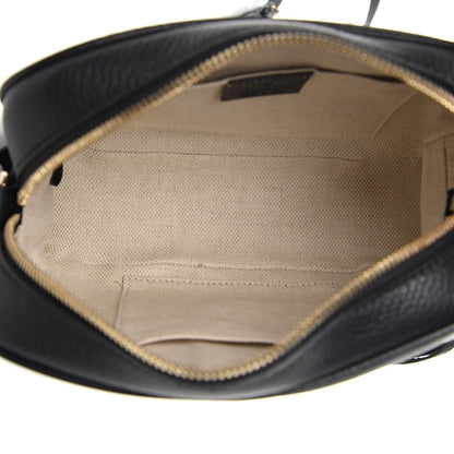 Gucci Pebbled Calfskin Small Soho Disco Bag Black 5 of 7
