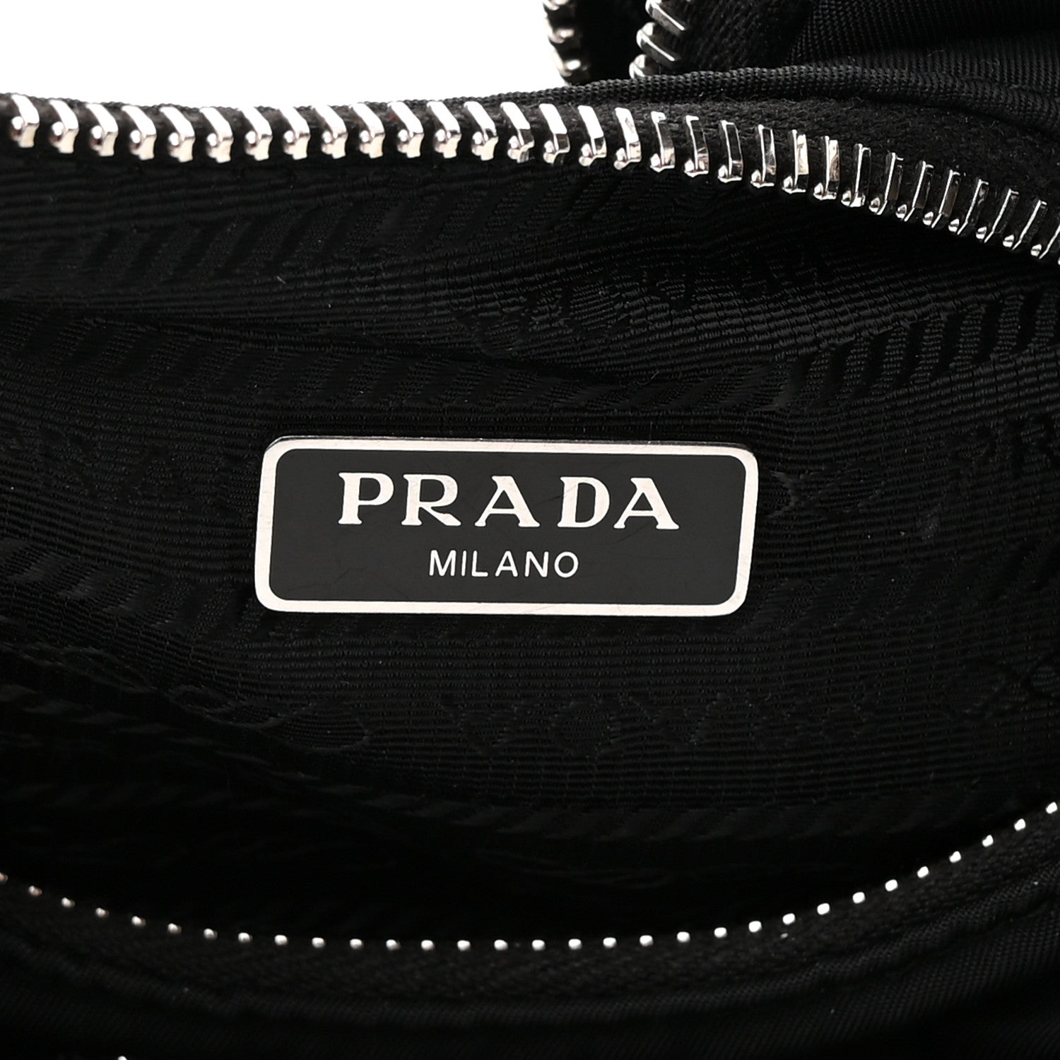 Prada Nylon Re-Edition 2005 Shoulder Bag Black 6 of 15
