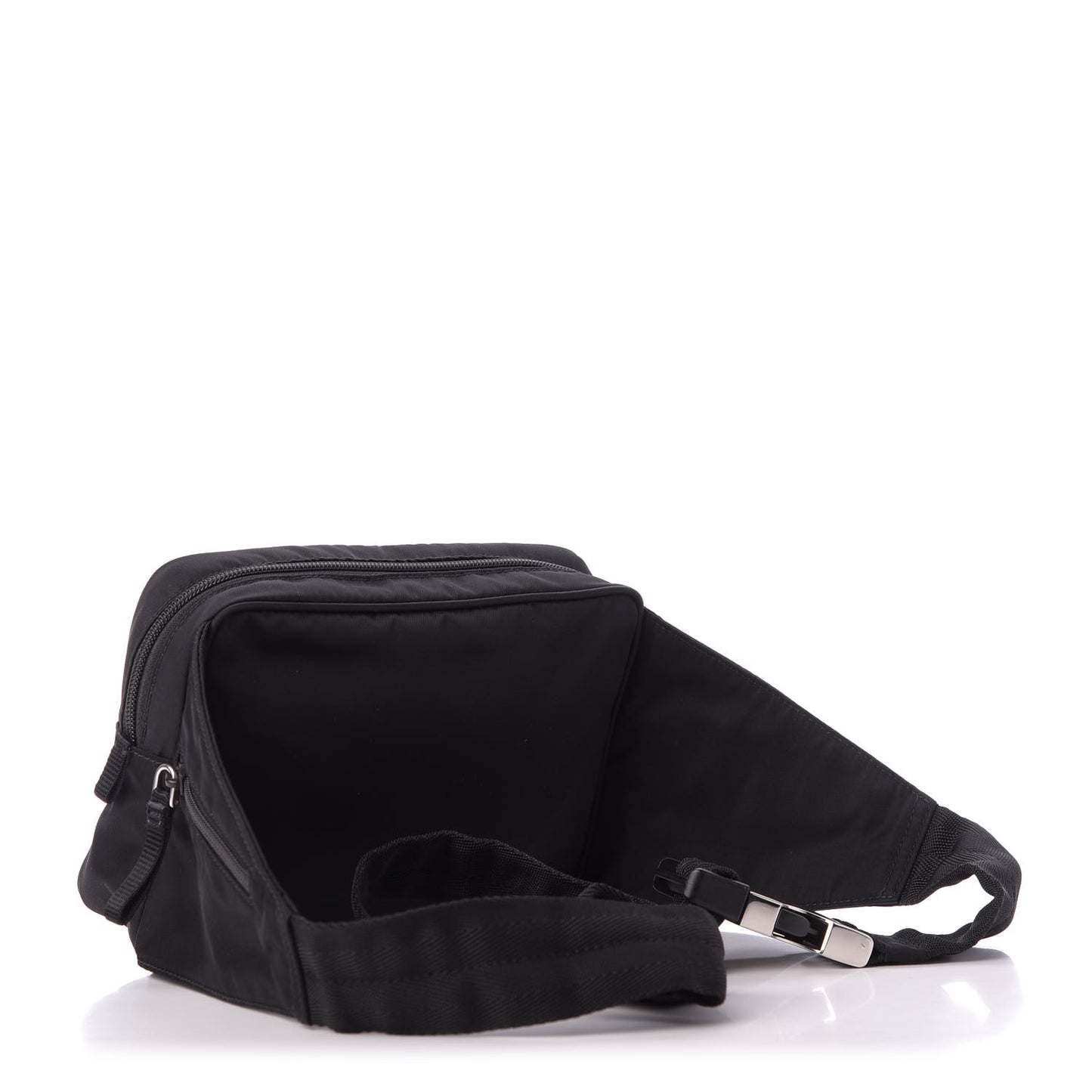 Tessuto Nylon Belt Bag Black
