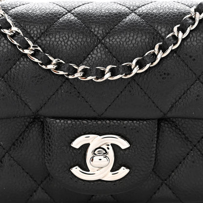 Chanel Caviar Quilted Extra Mini Flap Black 8 of 10