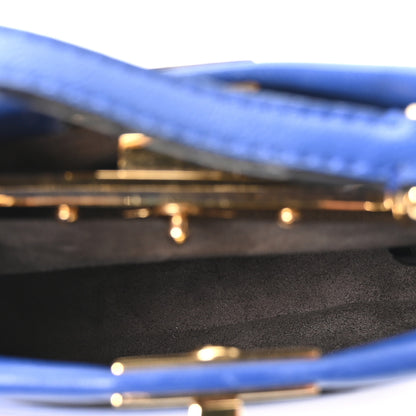 Fendi Nappa Micro Peekaboo Iconic Satchel Bleuette 5 of 10