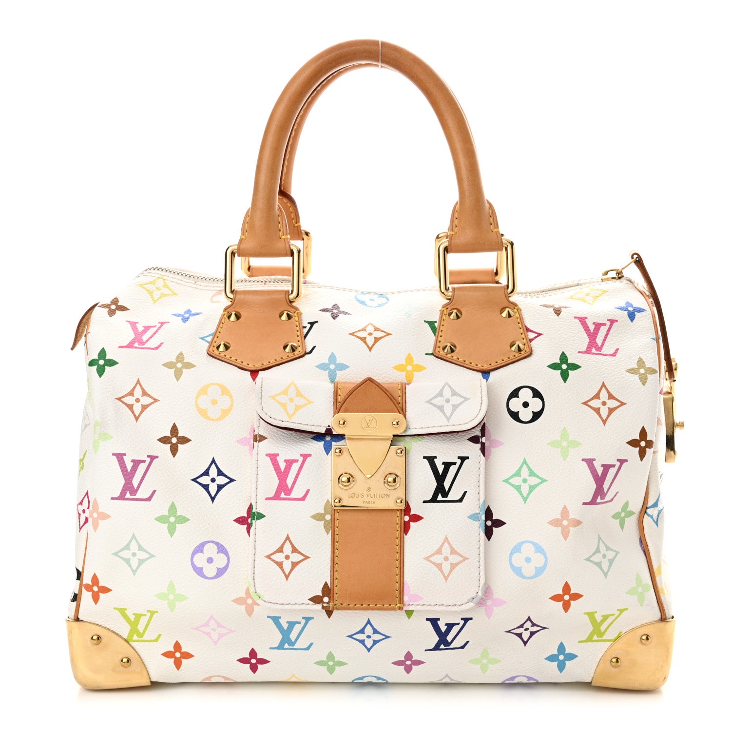 Louis Vuitton Monogram Multicolor Speedy 30 White 1 of 14