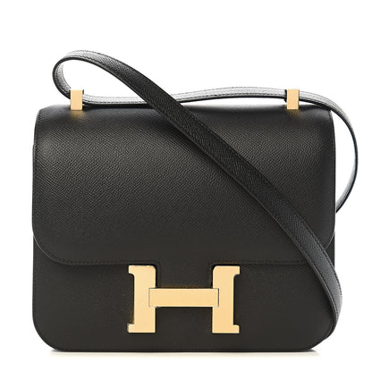 Hermes Epsom Constance 24 Black 1 of 25