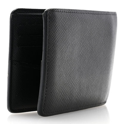 Louis Vuitton Taiga Slender Wallet Black 2 of 11
