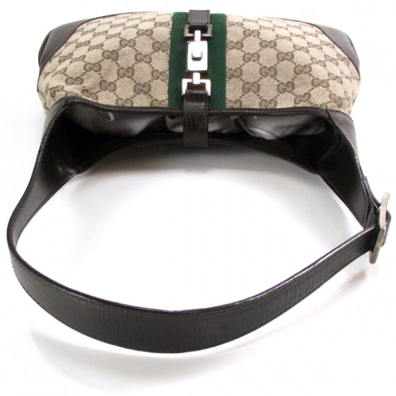Gucci Canvas Monogram Jackie O Hobo 7 of 11
