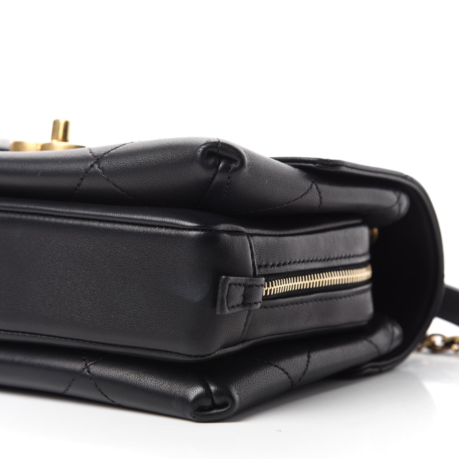 Chanel Lambskin Sleek And Chic Flap Black 7 of 11