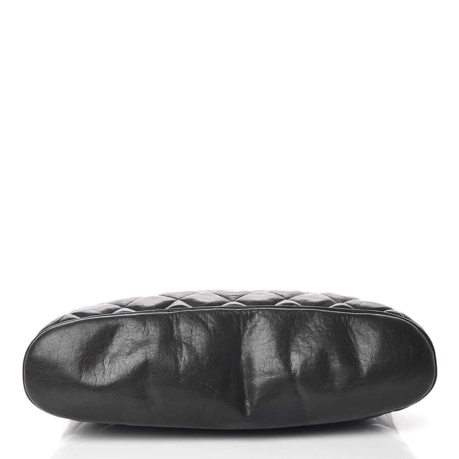 Chanel Lambskin Quilted Shopping Tote Black 11 of 11