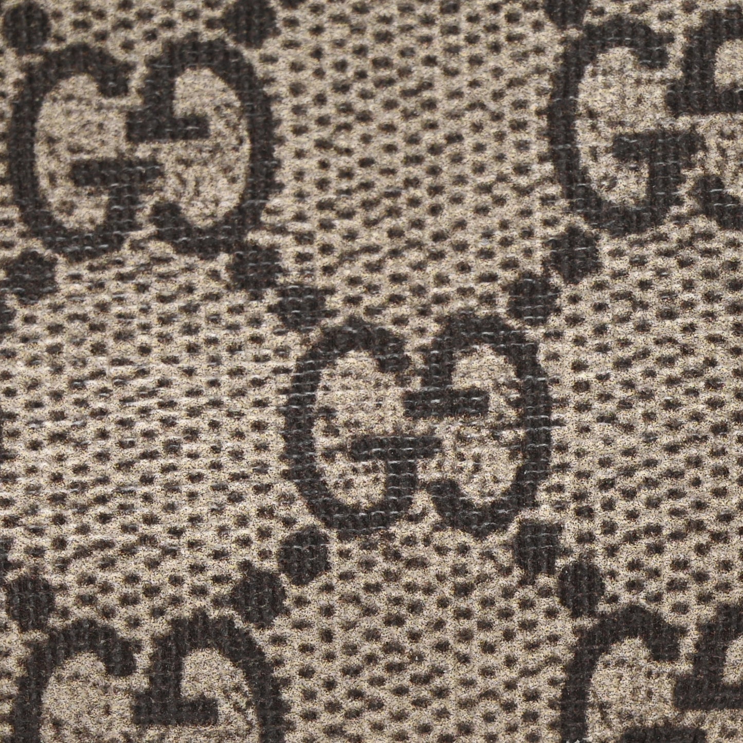 GG Supreme Monogram Bee Bi-Fold Wallet Beige