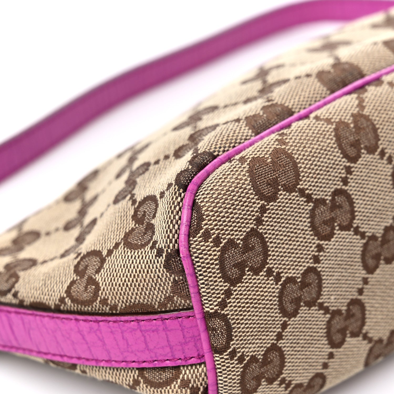 Gucci Monogram Boat Pochette Purple 8 of 14