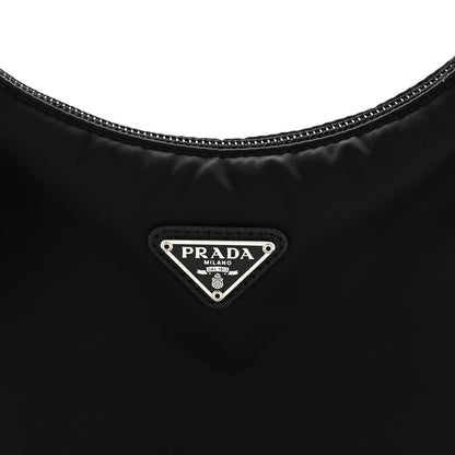 Prada Tessuto Nylon Mini Re-Edition 2000 Bag Black 8 of 12