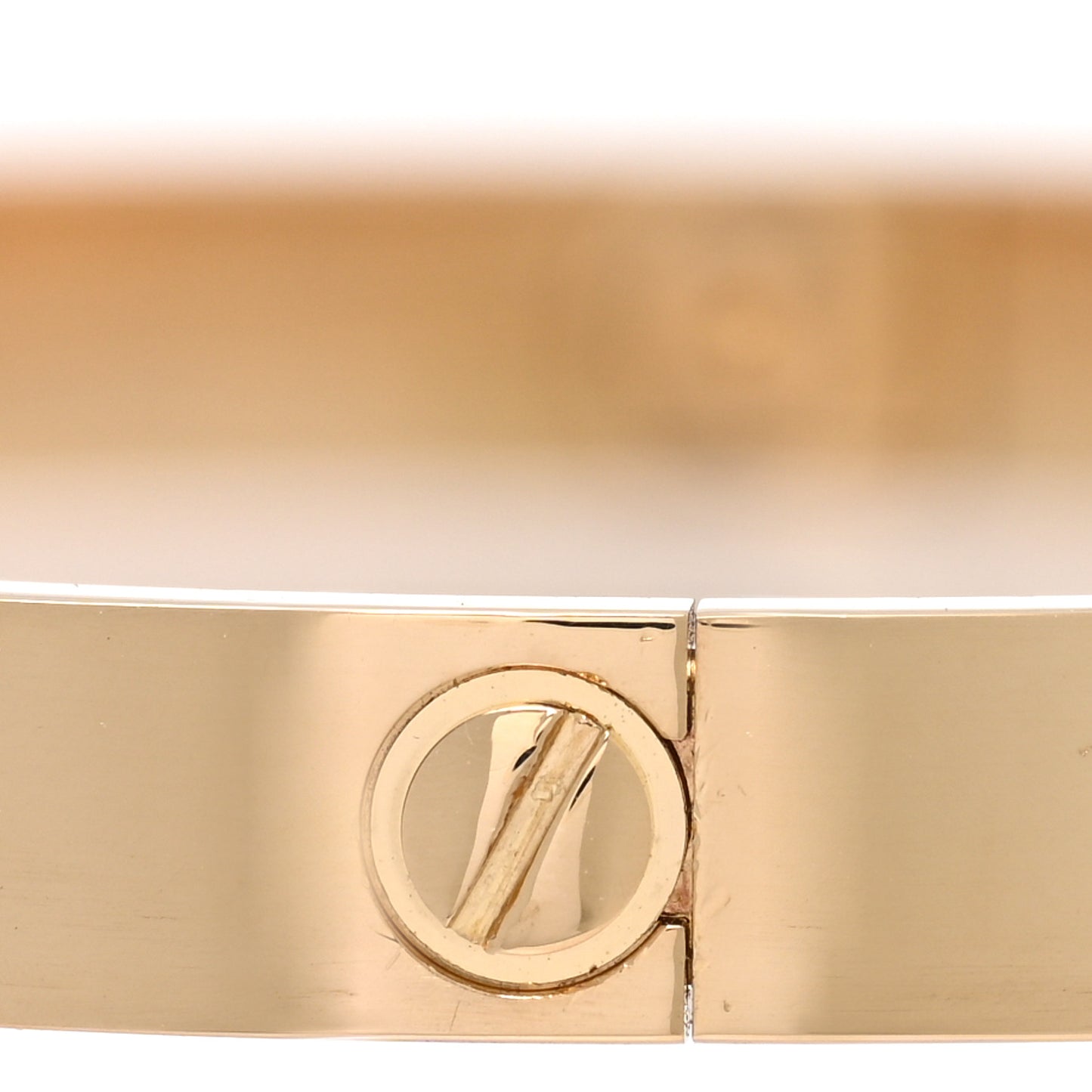 18K Yellow Gold LOVE Bracelet 20