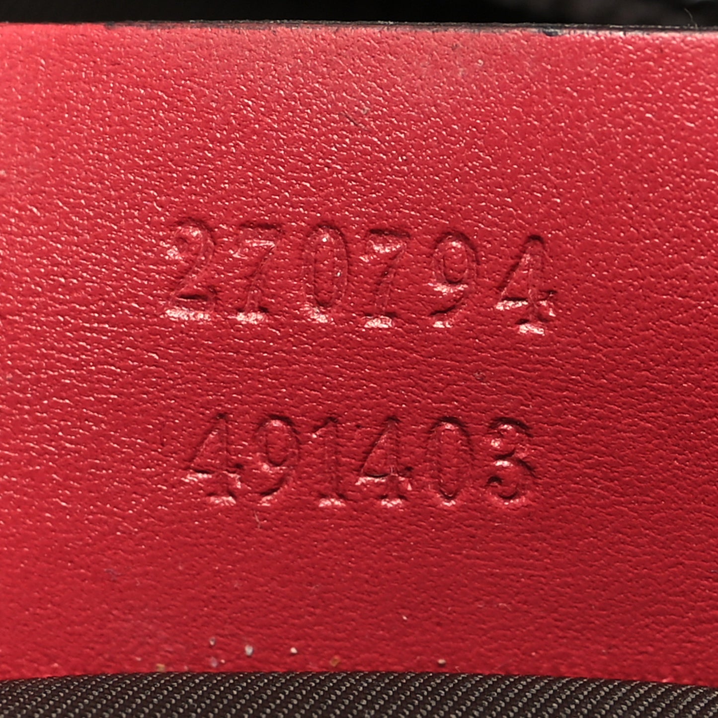 Imprime Monogram Mamas Diaper Bag Red