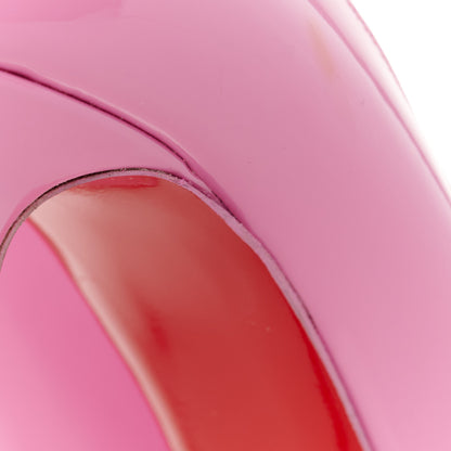Christian Louboutin Patent Dolly Alta 160 Pumps 37 Pink 9 of 9