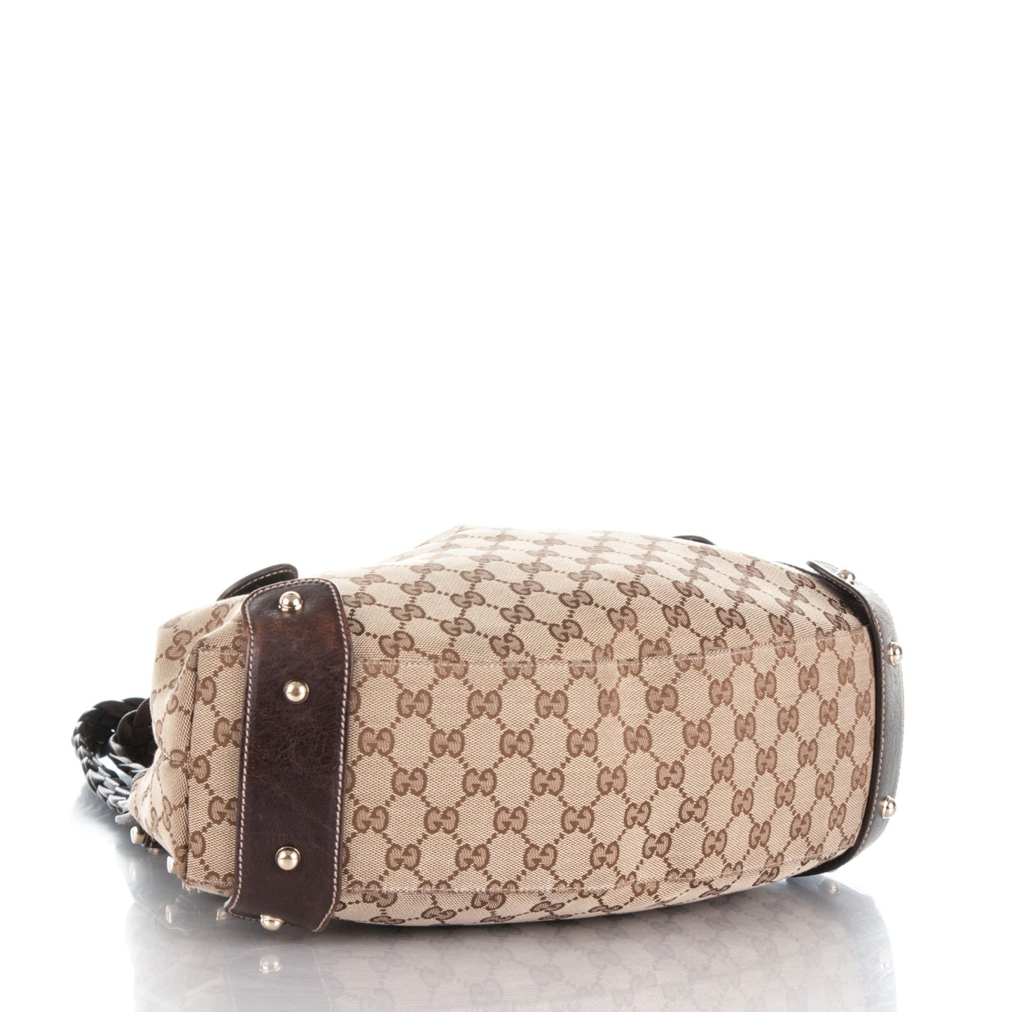 Monogram Small Pelham Shoulder Bag Dark Brown