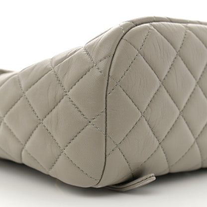 Chanel Lambskin Quilted Mini Urban Spirit Backpack Grey 9 of 13