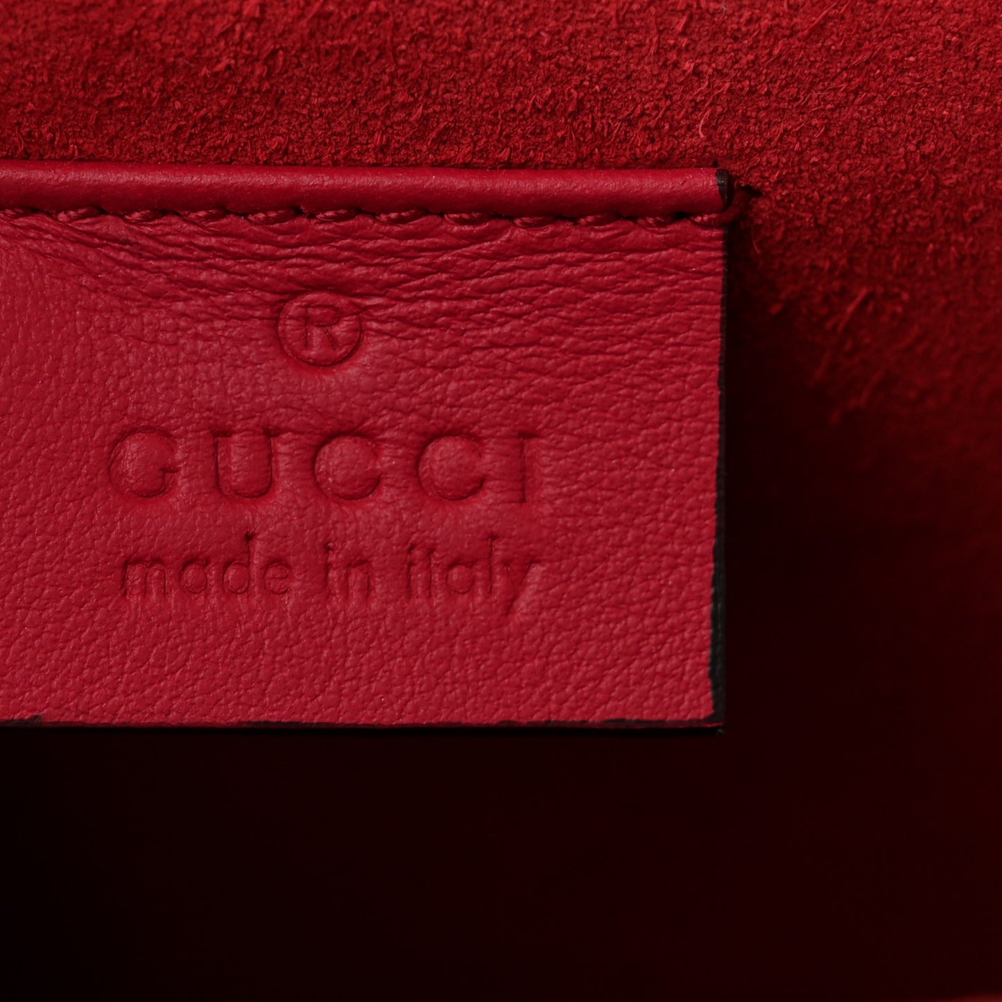 GG Supreme Monogram Suede Cudu Medium Dionysus Shoulder Bag Beige Ebony Vulcanic Red