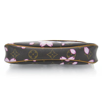 Louis Vuitton Monogram Cherry Blossom Pochette Accessories Brown 4 of 8