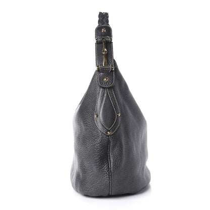 Gucci Pebbled Calfskin Medium Pelham Hobo Black 10 of 10