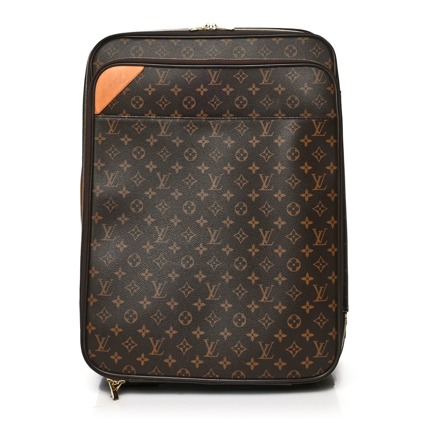 Lambskin Quilted Medium Enmore Shoulder Bag Brown