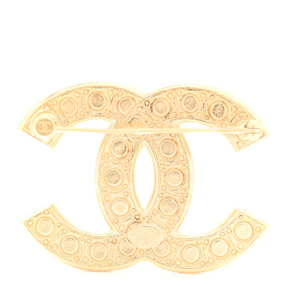Chanel Pearl CC Brooch Gold 3 of 5
