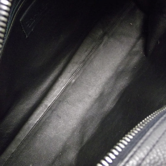 Caviar Quilted Boston Navy