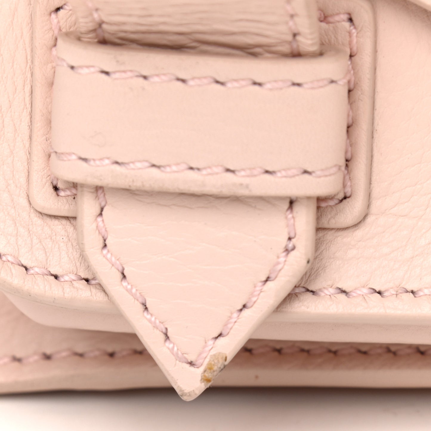 Grainy Calfskin Tiny PS1 Satchel Rose Quartz