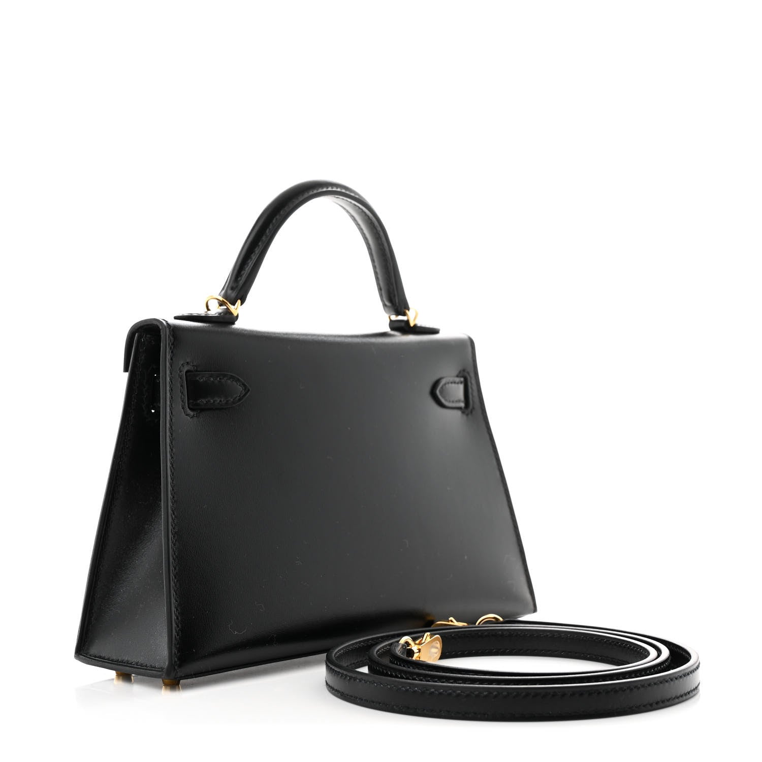 Hermes Box Mini Kelly Sellier 20 Black 3 of 10