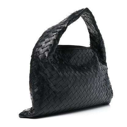 Bottega Veneta Calfskin Intrecciato Small Hop Black 3 of 11