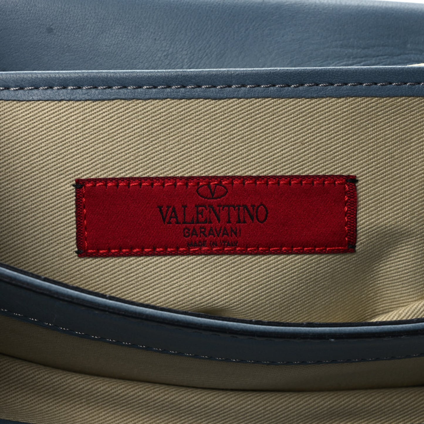 Nappa Colorblock Va Va Voom Shoulder Bag Sky Blue