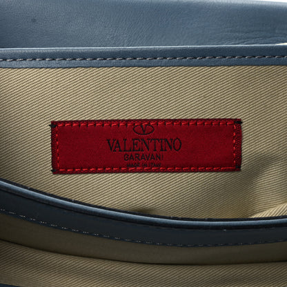 Valentino Garavani Nappa Colorblock Va Va Voom Shoulder Bag Sky Blue 6 of 9