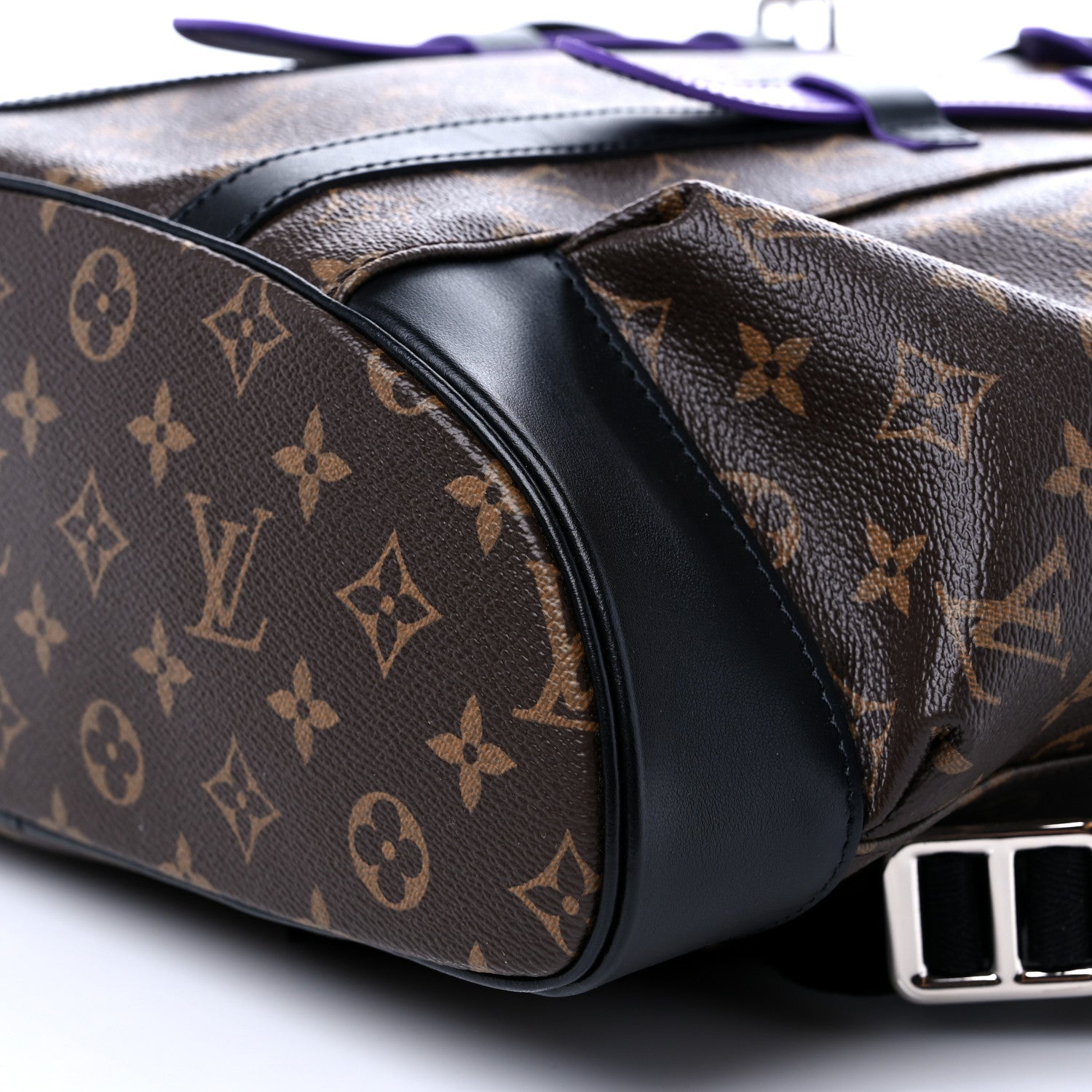 Louis Vuitton Monogram Macassar Christopher MM Backpack Purple 7 of 7