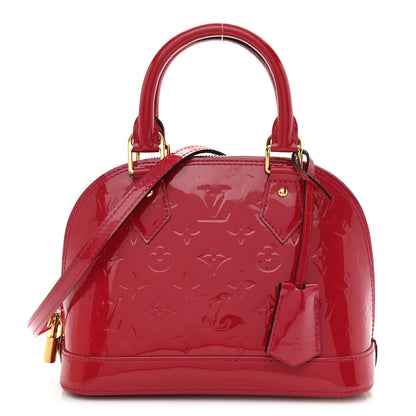 Louis Vuitton Vernis Alma BB Rose Indien 1 of 13